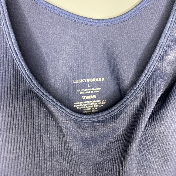 NEW LUCKY BRAND SPORTS BRA    SIZE : L - Picture 4 of 6